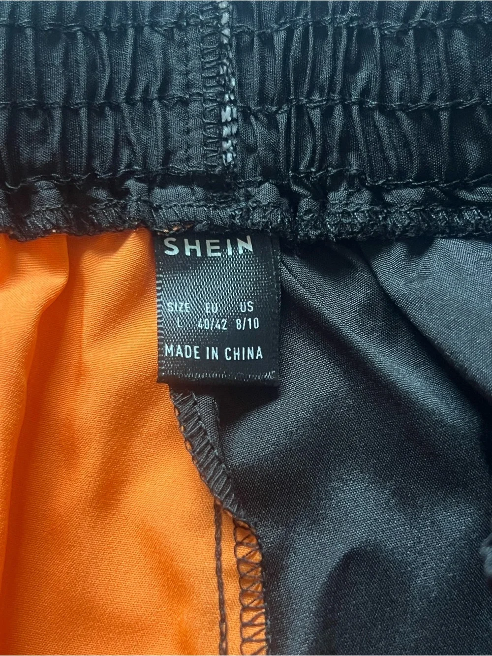 SHEIN Color Block Lightweight Drawstring Shorts | Medium
